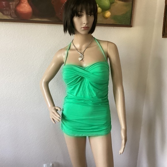 Tommy Bahama Other - Tommy Bahama Size S/M Jade Green One piece Swimsuit